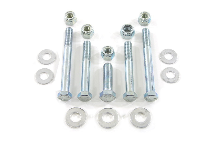 HARLEY Motor Mount Bolt Kit Zinc Fits 1970-1984 FL,   1971-1984 FX,