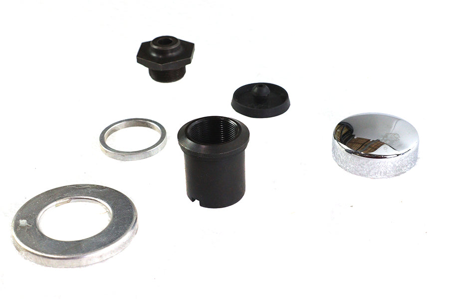 HARLEY Triple Tree Stem Bolt and Cover Kit Fits 1957-1978 XL, without steering dampers