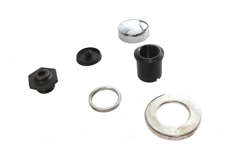 HARLEY Triple Tree Stem Bolt and Cover Kit Fits 1957-1978 XL, without steering dampers