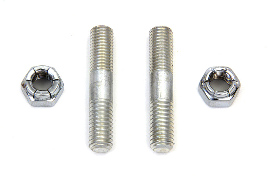 HARLEY Fork Slider Bottom Stud and Nut Fits 1949-1976 FL,