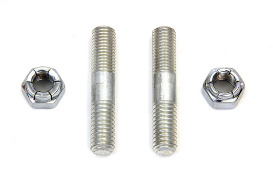 HARLEY Fork Slider Bottom Stud and Nut Fits 1949-1976 FL,