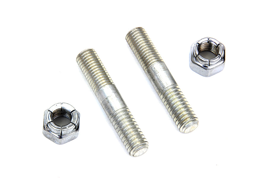 HARLEY Fork Slider Bottom Stud and Nut Fits 1949-1976 FL,