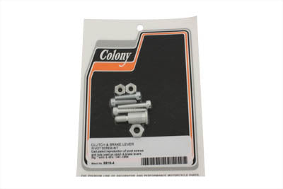 HARLEY Cadmium Lever Pivot Screw Kit Fits 1941-1964 FL,