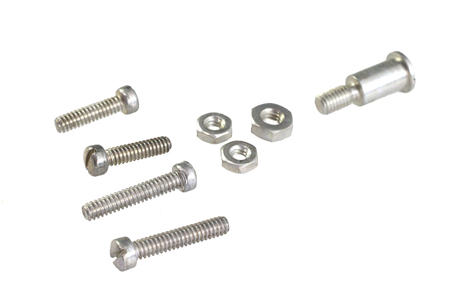 HARLEY Cadmium Lever Pivot Screw Kit Fits 1941-1964 FL,