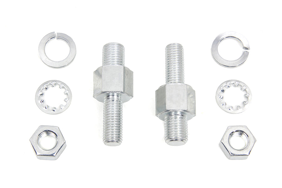 HARLEY Ignition Coil Mount Stud Kit Zinc Fits 1956-1982 FL,   1971-1982 FX,