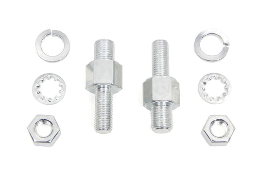 HARLEY Ignition Coil Mount Stud Kit Zinc Fits 1956-1982 FL,   1971-1982 FX,