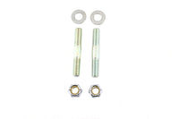 HARLEY Fork Slider Bottom Cap Stud and Nut Chrome Fits 1973-1984 FL,   1973-1984 FX,   1979-UP FLT,