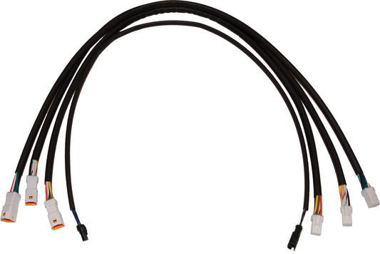 HARLEY NAMZ CUSTOM CYCLE HBAR CNTRL EXT HARNESS 24" CHIEF/SPRINGFIELD 14-17  NHCX-I24