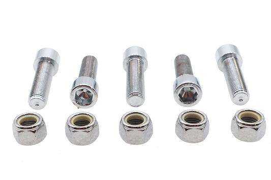 HARLEY Pulley Bolt and Nut 7/16 inch-20 X 1-1/2 inch Allen Style Fits 1985-1992 FXST, spoke wheel 19