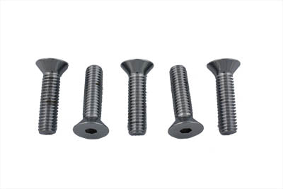 HARLEY Chrome Bolt for Front Disc 7/16 inch-14 inch X 1-1/4 inch Fits 1982-1985 FLT,