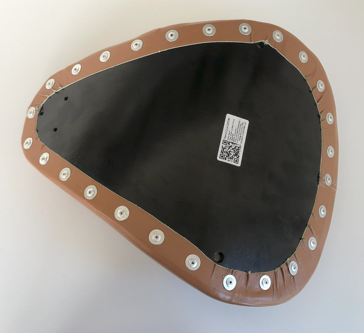 Harley Davidson Sportster Genuine Tan Leather Seat with Kit Springs XL883 XL1200