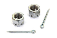HARLEY Front Axle Nut Kit Chrome Fits 1929-1936 WL,