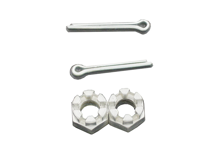 HARLEY Front Axle Nut Kit Cadmium Fits 1929-1936 WL,
