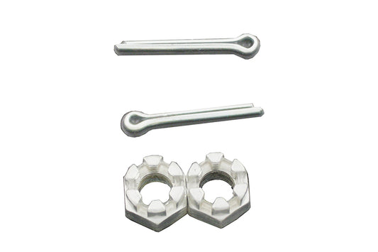 HARLEY Front Axle Nut Kit Cadmium Fits 1929-1936 WL,