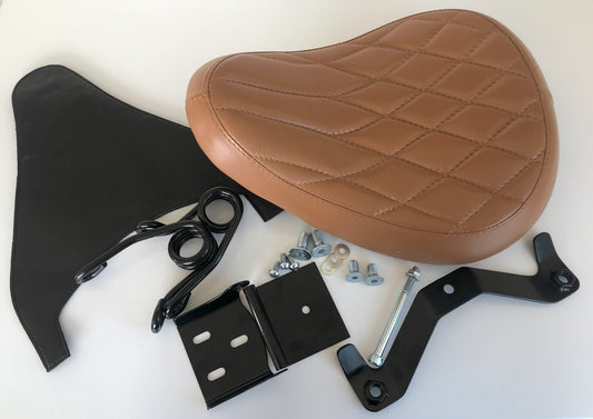 Solo Seat  Top Grain G.BRN Thick Leather    Extra Comfort  Thick Molded Padding 2.5mm Heavy Formed Steel"""