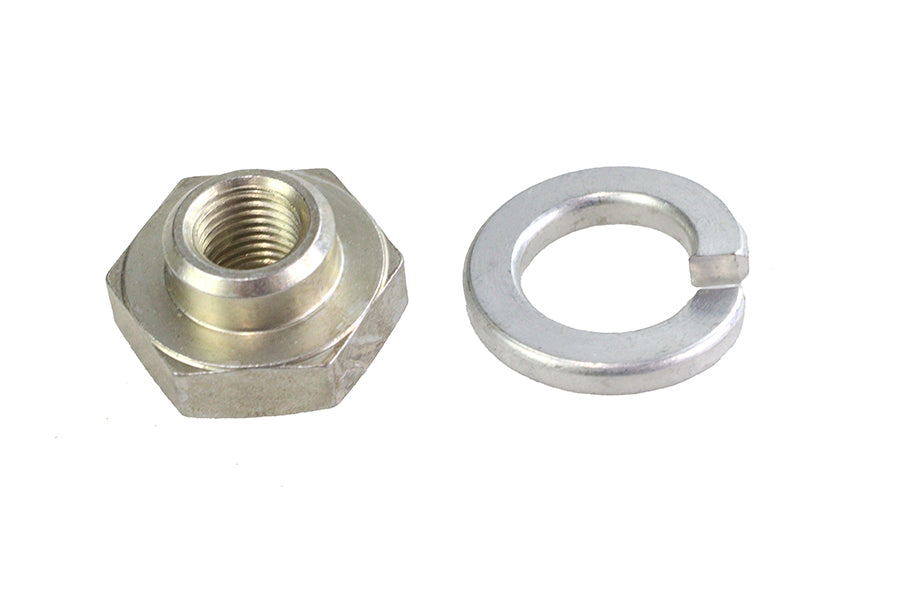HARLEY Seat Post Rod Lock Nut and Lock Washer Fits 1936-1940 EL,   1941-1981 FL,   1937-1948 UL,   1