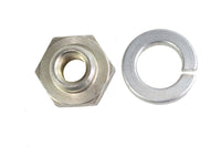 HARLEY Seat Post Rod Lock Nut and Lock Washer Fits 1936-1940 EL,   1941-1981 FL,   1937-1948 UL,   1