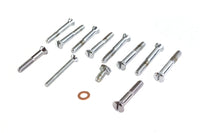 HARLEY Primary Cover Screw Kit Chrome Fits 1967-1970 XLH,