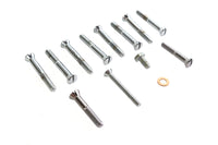 HARLEY Primary Cover Screw Kit Chrome Fits 1967-1970 XLH,