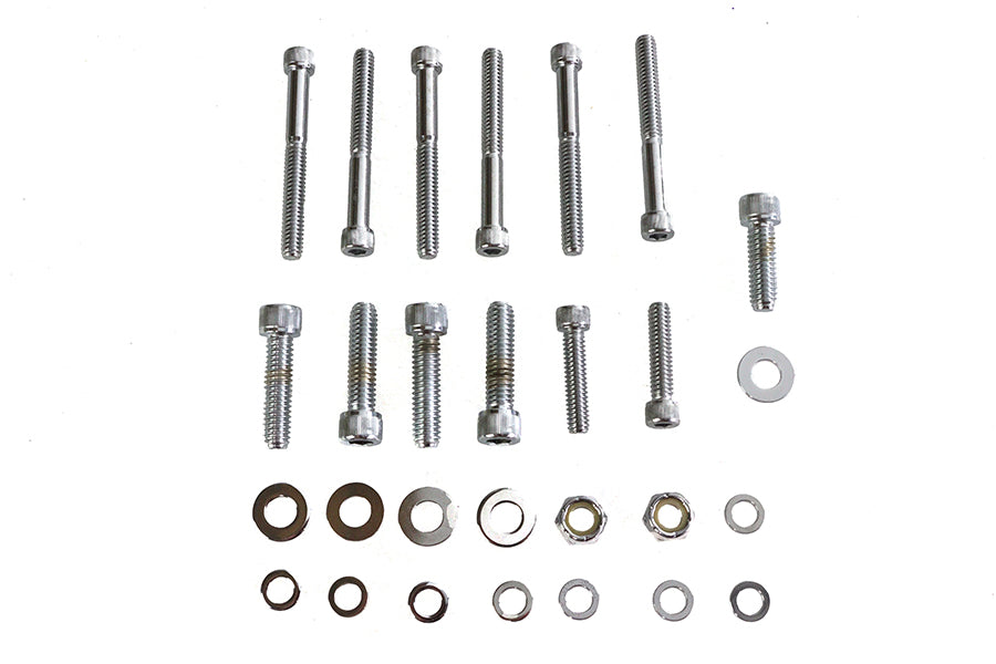 HARLEY Transmission Side Cover Screw Kit Allen Fits 1987-2006 FXST,   1987-2006 FLST,   1991-2005 FX