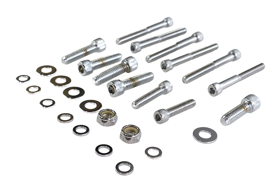 HARLEY Transmission Side Cover Screw Kit Allen Fits 1987-2006 FXST,   1987-2006 FLST,   1991-2005 FX