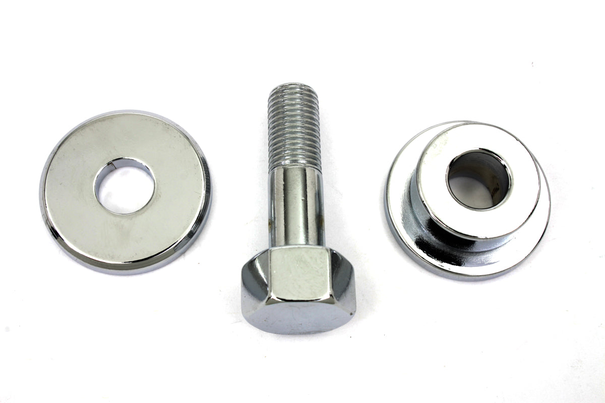 HARLEY Rear Brake Pivot Bolt Washer Spacer Kit Chrome Fits 1973-1978 XL,