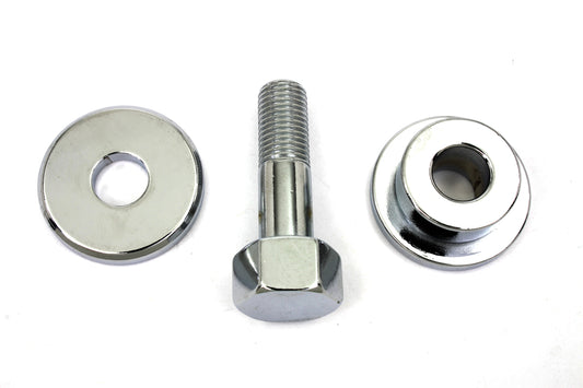 HARLEY Rear Brake Pivot Bolt Washer Spacer Kit Chrome Fits 1973-1978 XL,