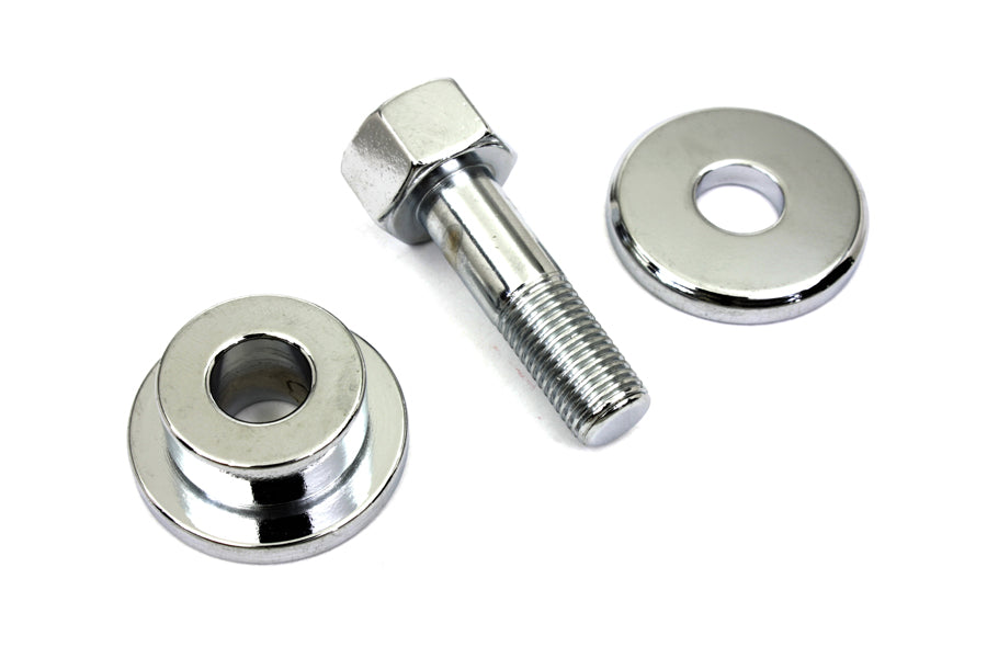 HARLEY Rear Brake Pivot Bolt Washer Spacer Kit Chrome Fits 1973-1978 XL,