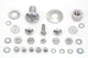 HARLEY Headlamp Mount Kit Cadmium fits 1936-1940 EL,  1941-1948 FL,