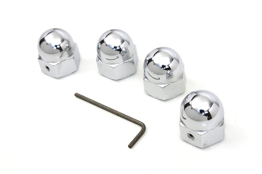 HARLEY Acorn Type Headbolt Cover Chrome Fits 1986-1998 FXST,   1986-1998 FLST,   1986-1998 FLT,   19