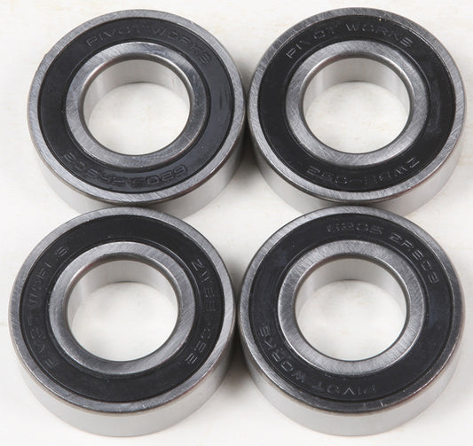 HARLEY HARDDRIVE REAR WHEEL BEARING KIT 4PC 25MM ID SEALED NON-ABS  820-0215