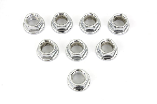 HARLEY Cylinder Base Nut Chrome Fits 1978-1984 FL,   1978-1984 FX,   1979-1983 FLT,   1982-1983 FXR,