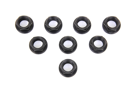 HARLEY Cylinder Base Nut Black Fits 1978-1984 FL,   1978-1984 FX,   1979-1983 FLT,   1982-1983 FXR,