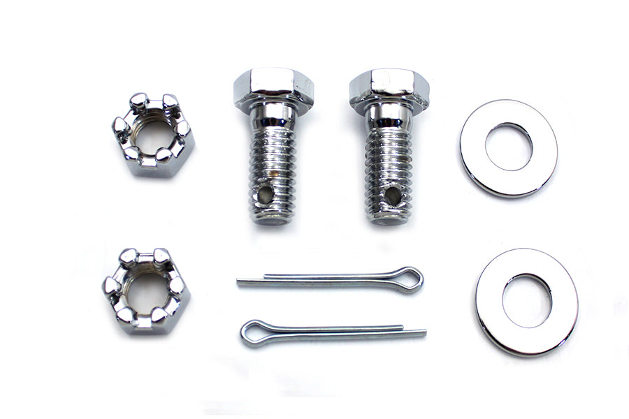 HARLEY Rear Brake Caliper Anchor Arm Bolt Kit Fits 1973-1980 FL,   1973-1980 FX,