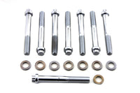 HARLEY Headbolt Kit Chrome Fits 1973-1985 XL,