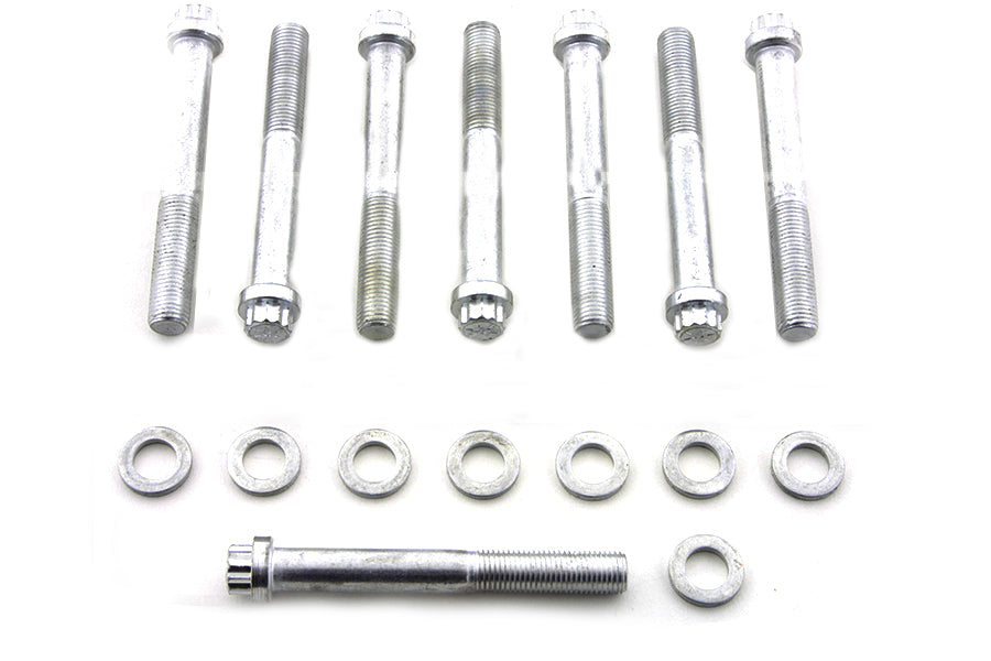 HARLEY Headbolt Kit Cadmium Fits 1973-1985 XL,