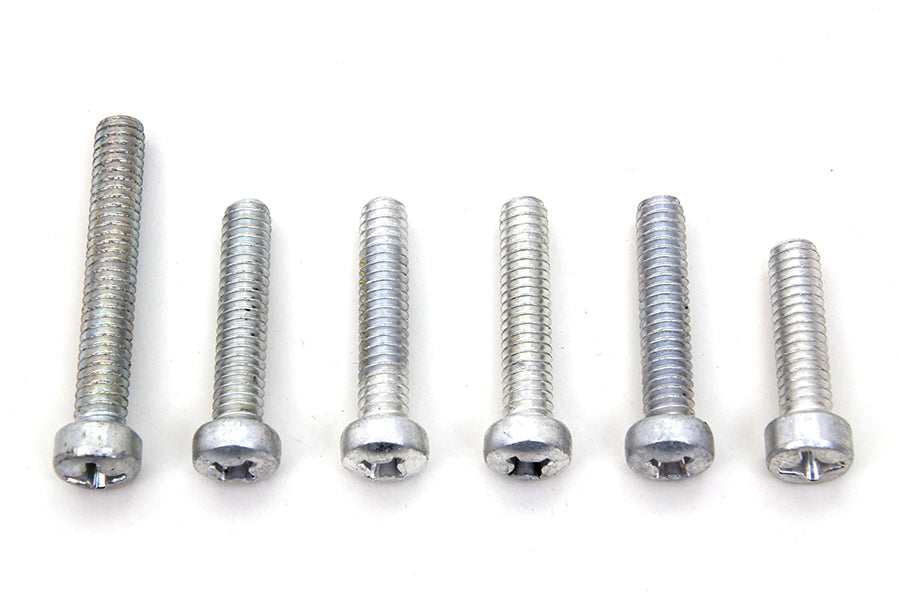 HARLEY Cam Cover Screw Kit Cadmium Fits 1970-1984 FL,   1971-1984 FX,   1979-1992 FLT,   1979-1992 F