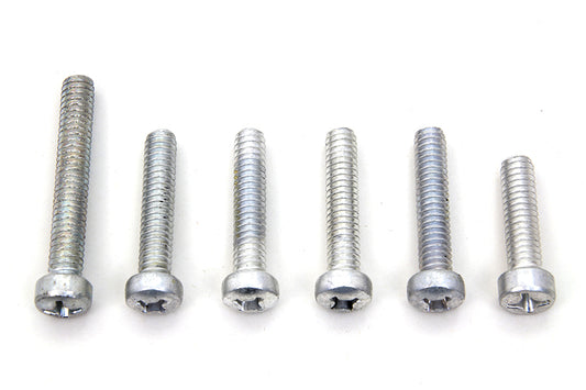 HARLEY Cam Cover Screw Kit Cadmium Fits 1970-1984 FL,   1971-1984 FX,   1979-1992 FLT,   1979-1992 F