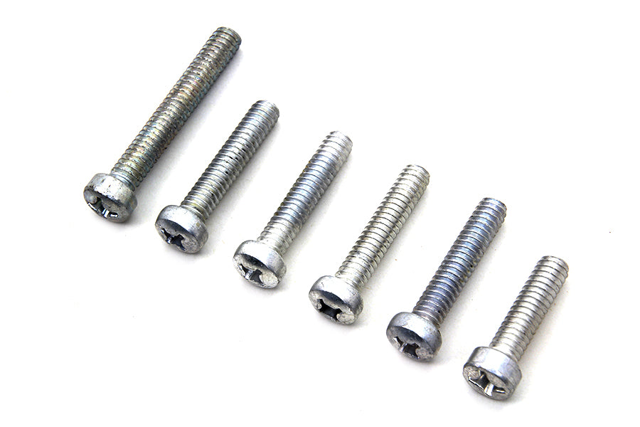 HARLEY Cam Cover Screw Kit Cadmium Fits 1970-1984 FL,   1971-1984 FX,   1979-1992 FLT,   1979-1992 F