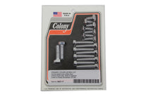 HARLEY Primary Cover Screw Kit Chrome Fits 1970-1984 FL, 4-speed 1971-1984 FX,