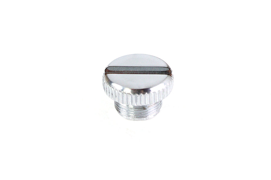 HARLEY Transmission Filler Plug with Slot Chrome Fits 1936-1940 EL,   1937-1948 UL,   1941-1984 FL,