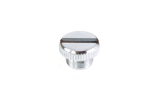 HARLEY Transmission Filler Plug with Slot Chrome Fits 1936-1940 EL,   1937-1948 UL,   1941-1984 FL,