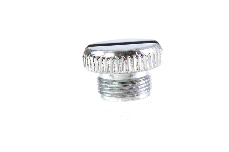 HARLEY Transmission Filler Plug with Slot Chrome Fits 1936-1940 EL,   1937-1948 UL,   1941-1984 FL,