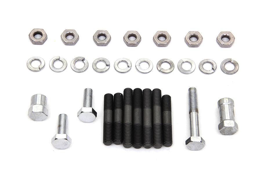 HARLEY Oil Pump Mount Kit Chrome Fits 1937-1952 WL,   1937-1973 G,