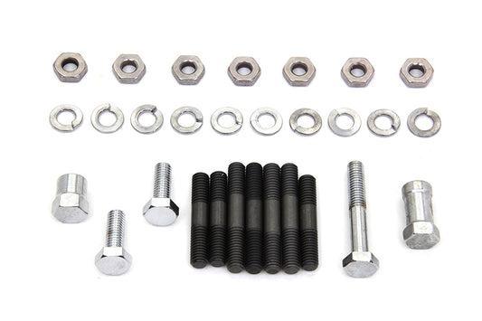 HARLEY Oil Pump Mount Kit Chrome Fits 1937-1952 WL,   1937-1973 G,