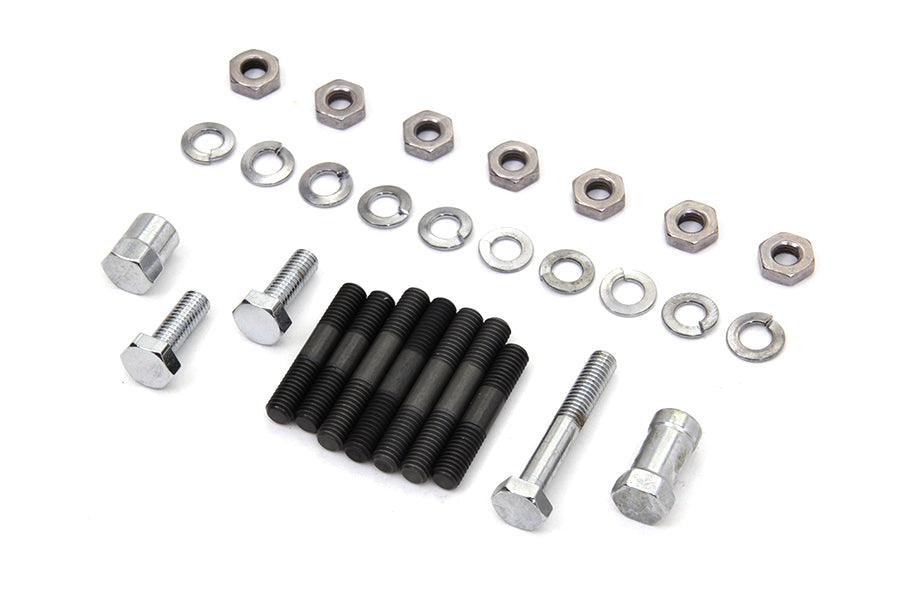 HARLEY Oil Pump Mount Kit Chrome Fits 1937-1952 WL,   1937-1973 G,
