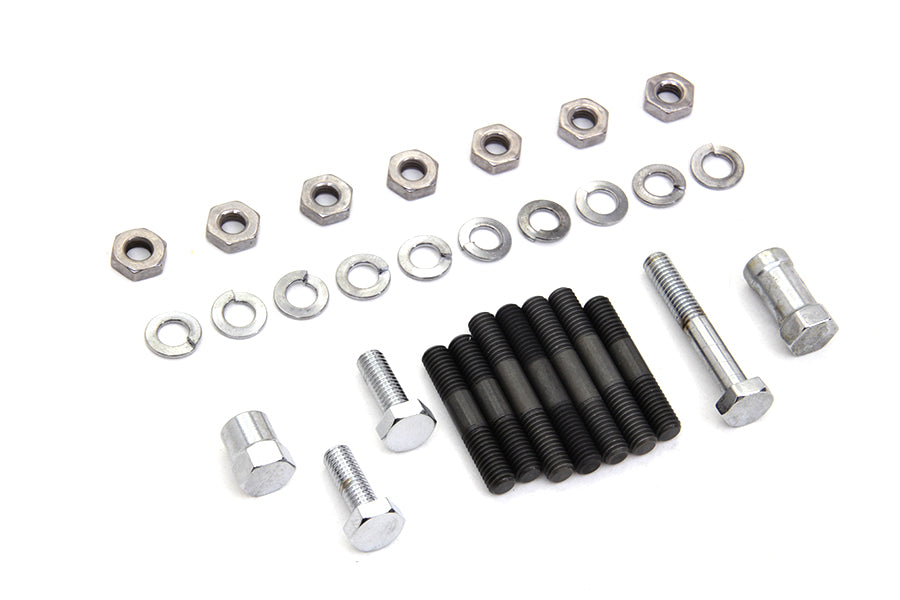 HARLEY Oil Pump Mount Kit Chrome Fits 1937-1952 WL,   1937-1973 G,