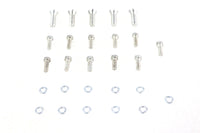 HARLEY Transmission Top and Side Cover Screw Kit Cadmium Fits 1941-1952 WL,   1941-1973 G,