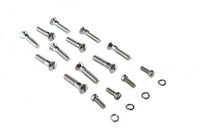 HARLEY Cam Cover Screw Kit Chrome Fits 1932-1952 WL,   1932-1973 G,   1937-1948 U,
