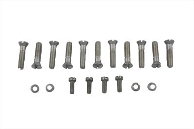 HARLEY Cam Cover Screw Kit Cadmium Fits 1932-1952 WL,   1932-1973 G,   1937-1948 U,